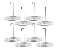 UKCOCO Spring Coil Stainless Steel Tea Pot Strainers 20 Pack 1.38 Inch Diameter Filters for Loose Leaf Tea Brewing Accessories at Home