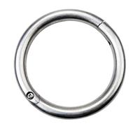 UKCOCO Stainless Steel Cattle Nose Ring Medium Farm Cow Traction Supply Hauling Tool Sturdy Livestock Handling Equipment