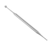 UKCOCO Stainless Steel Ear Acupuncture Point Pen with Anti-Slip Handle and Double Tip for Whole Body Acupoint Detection, Portable Auricular Point Pen Suitable for Home Massage