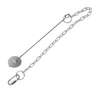 UKCOCO Stainless Steel Fruit Holder for Birds and Small Pets Anti-rust Bird Food Skewer with Chain for Feeding Rabbits and Hamsters