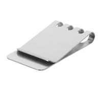 UKCOCO Stainless Steel Money Clip Wallet for Cash, Silver Clip | Mens Wallets, Card Clip, Secure Mechanism, Minimalist Style, Large Storage Capacity, Lightweight