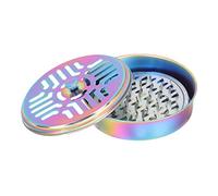 UKCOCO Stainless Steel Mosquito Coil Holder with Lid Box, round Metal Incense Burner with Hollow Lid Design for Safer Use, for Patio and Living Room Protection from Bites