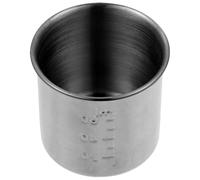 UKCOCO Stainless Steel Small Sauce Cup 60ml Thickened 304 Steel Reusable Condiment Container for Steak BBQ Kitchen Dressing and Soy Sauce Dispenser