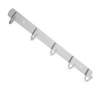 UKCOCO Stainless Steel Solid Clothes Hooks Wall Mounted Row Hook for Bathroom Rvs Heavy Duty Coat Hanger with Modern Sleek Design Hanging