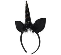 UKCOCO Stirnband: Haarreif für Kinder Erwachsene - Haarreif mit Horn für Halloween Ostern Party Karneval