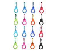 UKCOCO Sturdy Hanging Clips for Securely Connecting Bottles with Good Elasticity Silicone Water Bottle Clips 16pcs for Water Holder Random Color for Outdoor Activities and Tractors