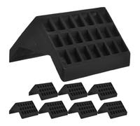 UKCOCO Table Tennis Table Corner Bumpers 8Pcs Plastic Edge Covers for Indoor Safety and Furniture Protection