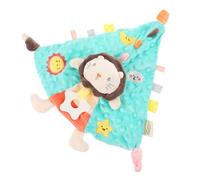 UKCOCO Teething Towel Soft Lion Comforter for Newborns Interactive Doll for Creative Pacifying Towel Safe Durable Material for Chewing for Visual Development