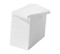 UKCOCO Thick Disposable Dinner Napkins 40x30cm 100pcs White Paper Guest Towels for Weddings Parties Banquets and Restaurant Use