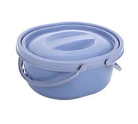UKCOCO Thickened Portable Toilet Bucket with Lid and Dual Handles Travel Potty Seat for Camping Home Use Bedside Commode Chamber Pot for Adults
