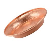 UKCOCO Tibetan Buddhist Copper Offering Bowl Medium Water Offering Cup Holy Worship Plate for Meditation Altar Home Décor Accents