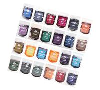 UKCOCO Tie Dye Powder Kit and for on DIY Tie-dye Design Patterns Suitable Fabric 24 Colors Synthetic Dye Powders Adults Arts and Crafts Projects