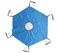 UKCOCO Trampoline Sun Cover 5ft Oxford Cloth Shade Cover for Trampoline Family Game Unobstructed View Weather Resistant