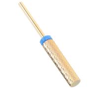 UKCOCO Tungsten Carbide Nail Drill Bits Flat Top for Acrylic Nails Cuticle Removing Tool with Textured Surface for Manicure and Pedicure