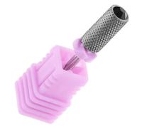 UKCOCO Tungsten Steel Nail Drill Bit Sturdy Safety Drill Bit for Acrylic Nails with Trimming Function that Will Not Deform or Break, for Manicure and Pedicure in Beauty Parlors