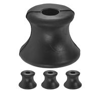 UKCOCO Tuning Fork Holder Rubber 4Pcs Versatile Universal Base for Yoga and Musical Instrument Tuning with Lightweight Portability