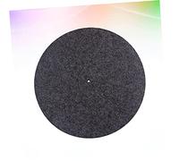 UKCOCO Turntable Platter Mat Static Wool Slipmat for Record Players Reduces and Sound Clarity Non- Design for Vinyl Enthusiasts