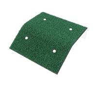 UKCOCO Turtle Drying Platform with Climbing Ladder and Artificial Turf for Aquarium Basking Island, for Water Environment Reptiles 8.7X7.9X2 Inches