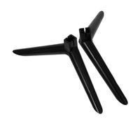 UKCOCO Tv Base Pedestal Feet Replacement with Screws, Universal Tv Stand Legs for 24-inch Flat Screen Televisions, Tabletop Support for Home Entertainment Systems