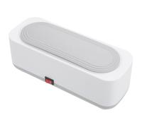 UKCOCO Ultrasonic Jewelry Cleaner 300ml Portable Low Noise Plastic Ultrasonic Cleaning Machine 45khz Deep Cleaning for Jewelry and Eyeglass Suitable for Home Use and Dorm Rooms