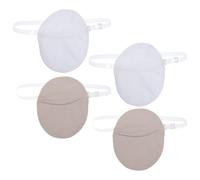 UKCOCO Underarm Sweat Pads 2 Pairs Washable Breathable Absorbent Sweat Guards with Shoulder Straps Invisible Underarm Protectors for Women and Men