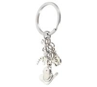 UKCOCO Unique Western Cowboy Keychain Metal Hat Boot Horseshoe Key Ring for Men’S Bag Hanging Decor