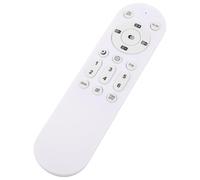 UKCOCO Universal Ceiling Fan Remote Control with 6-speed and 2/4-hour Timer, White Plastic Fan Speed Remote Replacement for Ceiling Light Fixtures, Long Distance Control for Home Use