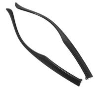UKCOCO Universal Eyeglasses Replacement Parts Tr90 Temple Arms 9.5mm Wide Glossy Black Legs for Glasses Repair Kit, Sturdy Glasses Arm Legs Suitable for Eyewear Maintenance and DIY