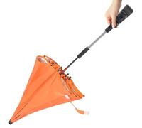 UKCOCO Universal Stroller Parasol Made of Fabric, Steel with UPF 50 Sun Protection and Clip-on Installation, Suitable for Bikes and Wheelchairs, for Hot Summer Riding and Sunny Days
