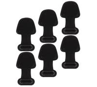 UKCOCO USB C Cover Silicone Phone Port Plugs 6pcs Black Lightweight Caps Protect Smartphone Charging Ports for Daily Protection