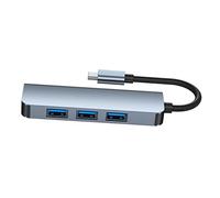 UKCOCO Usb Hub Ports Usb Type-c Transfer Adapter for Laptop Desktop Portable for Everyday Use
