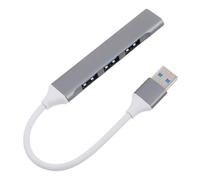 UKCOCO USB Port Hub Aluminium Alloy Multi-port USB Expander with Plug and Play Compact Portable for Desktop Laptop Keyboard and Mouse