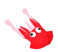 UKCOCO Velour Squid Hat for Adults Decorative Squid Costume Headgear Unique Party Prop for Festivals for Standout Fashion and Events