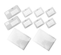 UKCOCO Versatile White Pp Lettering Writing Guide Stencils Template for Journaling and Crafting Greeting Cards, Wear-Resistant Writing Guide Stencil for Precise Envelope Addressing