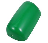 UKCOCO Vintage Bankers Lamp Shade Replacement Plastic Desk Lampshade Anti-Glare Feature, Versatile Compatibility, and Classic Green Retro Style for Table Lamps
