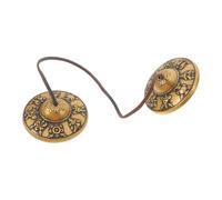 UKCOCO Vintage Brass Meditation Bell for Yoga and Spiritual Practices Feng Shui Accessory Handheld Design for Musicians and Beginners Beautifully Crafted Sound Enhancer