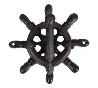 UKCOCO Vintage Cast Iron Anchor Door Knocker Handle with Multi-Purpose Installation Use and High Resistance to Wear for Front Gate Decoration and Home Renovation Projects