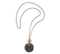 UKCOCO Vintage Pocket Watch Unisex Quartz Watch Case Hollow Design for Steampunk Style for Giving Everyday Use
