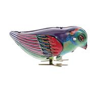 UKCOCO Vintage Wind Up Magpie Tinplate for Birthday Party Favors Classroom Prizes Fun Playtime Activities for Boys