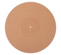 UKCOCO Vinyl Record Mat Static Cork Turntable Pad for Enhanced Sound Quality Shock Absorbing Slipmat Replacement for Home Record Player Use