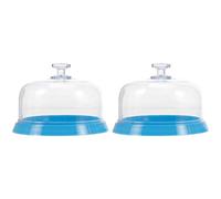 UKCOCO Watch Movement Cover Plastic Anti-dust Tray Storage Box for Watches Movement Parts 2pcs