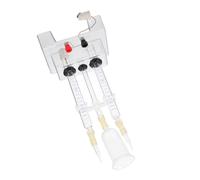 UKCOCO Water Electrolysis Apparatus Teaching Tool for Chemistry Experiments Portable Micro Gas for School and Laboratory Use Clear Demonstration of Hydrogen and Production
