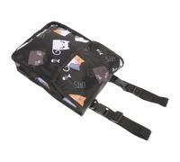 UKCOCO Water-Resistant Bike Handlebar Bag Oxford Material Front Hanging Pouch with Buckle Straps for Small Items Wallets and Tools for Electric Scooters
