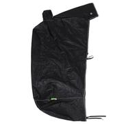 UKCOCO Waterproof Motorcycle Cover 2xl Black with Ear Pockets, Thick Oxford Fabric Protector with Lock Hole Reflective Strips, Outdoor Sunshade Cover for 7.26ft-8.24ft Motorbikes