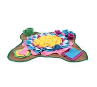 UKCOCO Wear-resistant Plush Snuffle Mat Household Feeding Mat for Dogs and Pets to Exercise Pet's Sense of Smell, Interactive Foraging Blanket Suitable for Slow Feeding and Natural