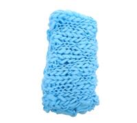 UKCOCO White Cellular Baby Blanket Wool Knit Washable Flexible Newborn Photography Prop for Infant Photo Background and Monthly Milestone Tracking