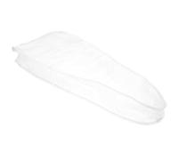 UKCOCO White Frosted Pvc Violin Dust Cover Protector Cover for Violin String Instrument Protecting against Ash Debris and Sunlight Easy to Carry for Home or Studio Use