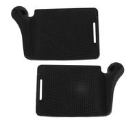 UKCOCO Wide Wheelchair Foot Rest Thickened Plastic Footplate Replacement for Leg Support Rotating Footrest Pads for Drive Wheelchair Elderly Foot Support Hospital and Home Use