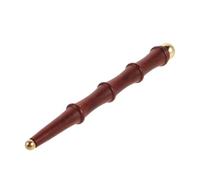 UKCOCO Wood Therapy Massage Stick with Copper Bead Acupressure Point Tool for Neck Deep Tissue Hand Foot Body Massager for Muscle Relaxation and Trigger Point