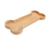 UKCOCO Wooden Bone Shape Snack Plate Lightweight Dessert Tray for Dry Snacks and Tea Easy to Clean Household Storage Tray for Fruit and Bread Stylish Home Decor Gift
